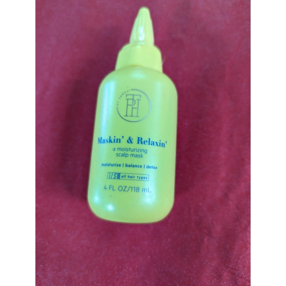 Taraji‎ Maskin & Relaxin moisturizing scalp mask for all hair types 4 Fl OZ NEW